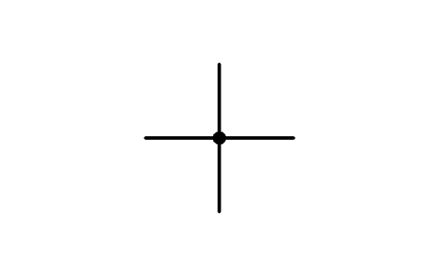符号 Crossing with connection 的预览，块名 PPD_X506_CROSSING_CONNECTED