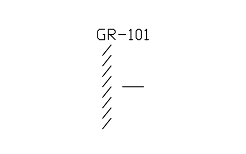 符号 Air inlet or outlet grill 的预览，块名 PPD_P030_AIR_GRILL