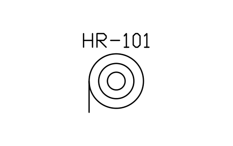 符号 Hose reel 的预览，块名 PPD_P031_HOSE_REEL