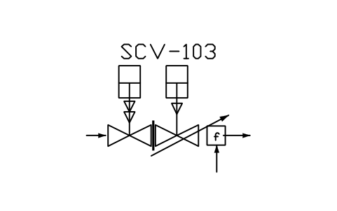 符号 Steam conditioning + safety valve 的预览，块名 PPD_X6116_STEAM_CONDITIONING_SAFETY