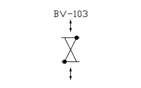 符号 Breather valve, safety function 的预览，块名 PPD_X6124_BREATHER_SAFETY_VALVE