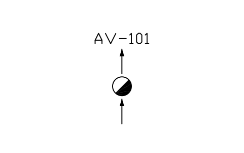 符号 Air release valve 的预览，块名 PPD_X6131_AIR_RELEASE_VALVE