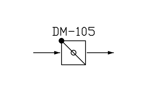 符号 Non-return damper 的预览，块名 PPD_X6160_DAMPER_NON_RETURN