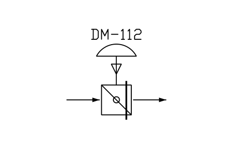 符号 Safety damper, diaphragm, fail close 的预览，块名 PPD_X6171_DAMPER_SAFETY_DIAPHRAGM