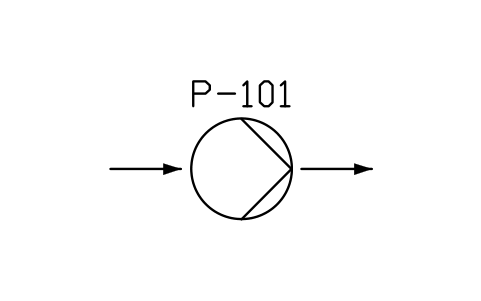 符号 Pump, general 的预览，块名 PPD_2301_PUMP