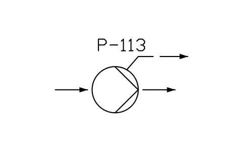符号 Pump, extraction on multistage pump 的预览，块名 PPD_X6311_PUMP_EXTRACTION