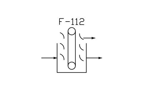 符号 Basket screen, travelling type 的预览，块名 PPD_X6512_BASKET_SCREEN_TRAVELLING