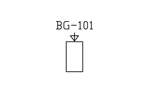 符号 Bag 的预览，块名 PPD_2068_BAG