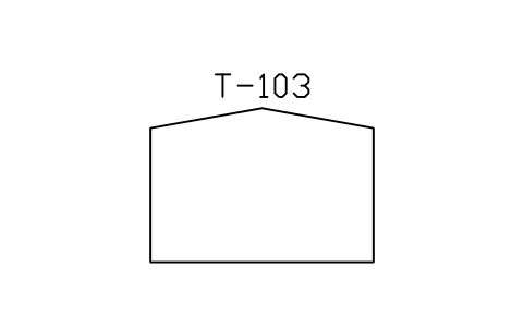 符号 Tank, flat bottom, conical roof 的预览，块名 PPD_X2063_TANK_CONICAL_ROOF