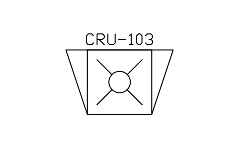 符号 Crusher, impact type 的预览，块名 PPD_X6823_CRUSHER_IMPACT