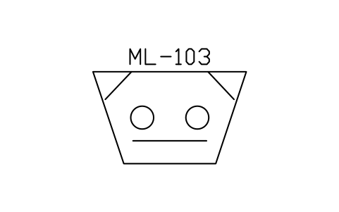 符号 Mill, ball type, vertical rotation 的预览，块名 PPD_X6832_MILL_BALL_VERTICAL
