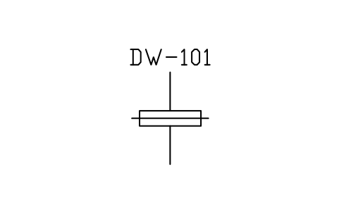 符号 Drive wheel, belt type 的预览，块名 PPD_P094_DRIVE_WHEEL_BELT