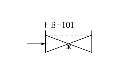 符号 Fluidized bed boiler (CFB, BFB) 的预览，块名 PPD_X6910_BOILER_FLUID_BED