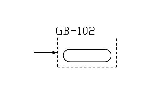 符号 Travelling grate boiler 的预览，块名 PPD_X6912_BOILER_GRATE_TRAVEL