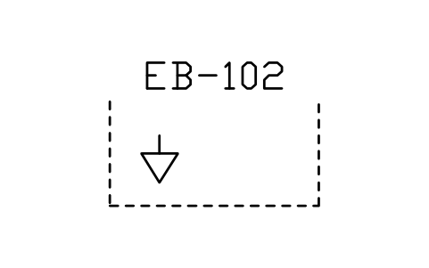 符号 Electrical boiler, electrode 的预览，块名 PPD_X6914_BOILER_ELEC_ELECTRODE