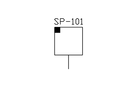 符号 Set point, form 1 的预览，块名 PPD_P100_SET_POINT_1
