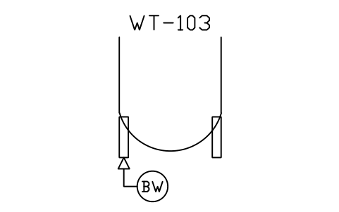 符号 Weighing cell on tank 的预览，块名 PPD_X7263_WEIGHING_CELL_TANK