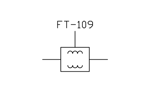 符号 Magnetic flow meter 的预览，块名 PPD_X7279_MAGNETIC_FLOW