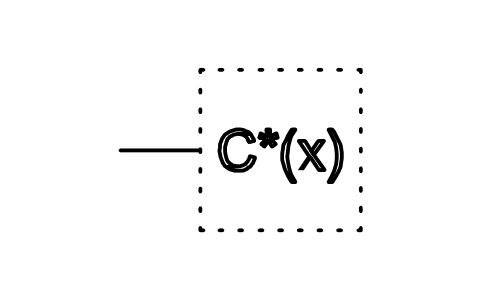 符号 Compensating input 的预览，块名 ISX_127_COMPENSATING_INPUT