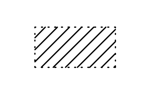 符号 Insulating material 的预览，块名 ISX_325_INSULATING_MATERIAL