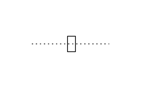 符号 Rectangular shape 的预览，块名 ISX_446_RECTANGULAR_SHAPE