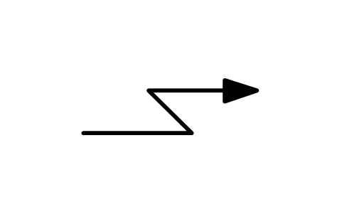 符号 Linear motion, partial reversal 的预览，块名 ISX_X258_LINEAR_MOTION_PARTIAL_REVERSAL