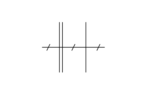 符号 Crossing of connections 的预览，块名 ISX_X401_CROSSING_CONNECTIONS