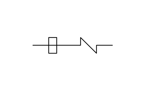 符号 Twisted rectangular pipeline 的预览，块名 ISX_X406_TWISTED_RECTANGULAR_PIPELINE