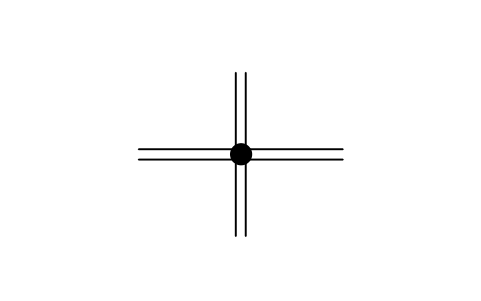 符号 Joint of multiple mechanical links 的预览，块名 ISX_X503_JOINT_MULTIPLE_MECHANICAL_LINK