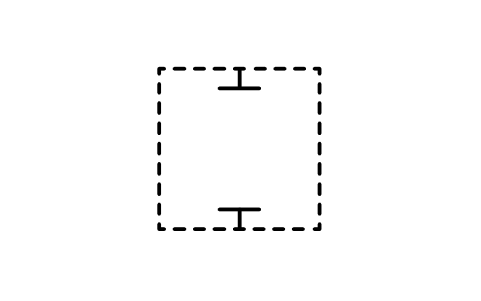 符号 Closed flow path 的预览，块名 ISX_2172_CLOSED_FLOW_PATH