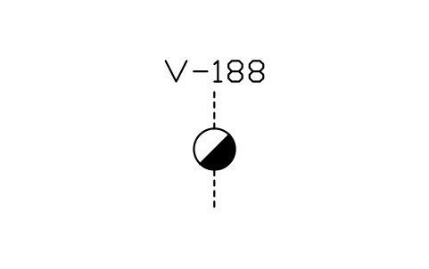 符号 Self-operating release valve 的预览，块名 ISX_2181_SELF_OPERATING_RELEASE_VALVE