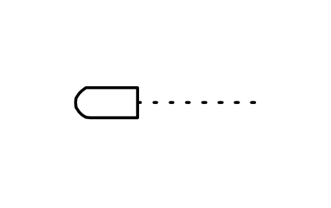 符号 Plunger; tracer 的预览，块名 ISX_711_PLUNGER_TRACER