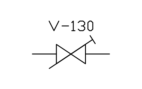 符号 Restrictor valve 的预览，块名 ISX_X2141_RESTRICTOR_VALVE