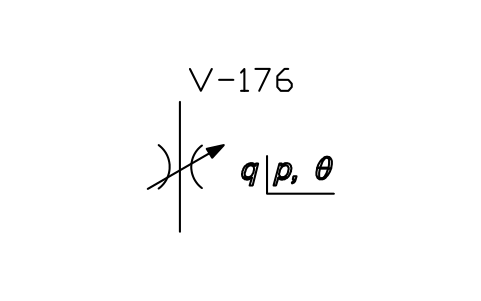 符号 Flow control, p/T comp., simple 的预览，块名 ISX_X2217_FLOW_CONTROL_P_T_COMP_SIMPLE