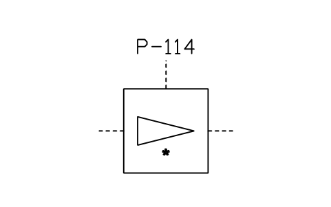 符号 Ejector pump 的预览，块名 ISX_2331_EJECTOR_PUMP