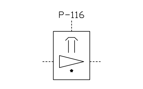 符号 Diffusion-ejector pump 的预览，块名 ISX_2333_DIFFUSION_EJECTOR_PUMP