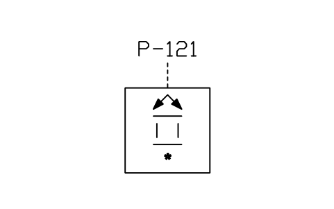 符号 Getter ion pump 的预览，块名 ISX_2338_GETTER_ION_PUMP