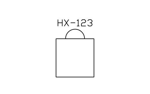 符号 Boiler with dome 的预览，块名 ISX_2532_BOILER_DOME