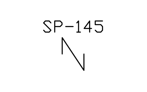 符号 Static mixing element 的预览，块名 ISX_2673_STATIC_MIXING_ELEMENT