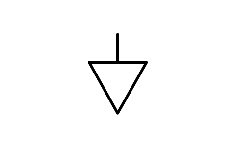 符号 Electric electrode type 的预览，块名 ISX_IEC_ELECTRIC_ELECTRODE_TYPE
