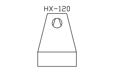 符号 Cooling tower with induced draft 的预览，块名 ISX_X2522_COOLING_TOWER_INDUCED_DRAFT