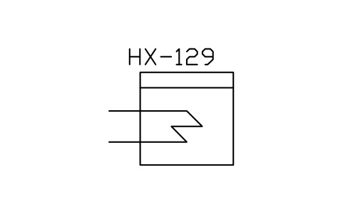 符号 Steam generator 的预览，块名 ISX_X2535_STEAM_GENERATOR