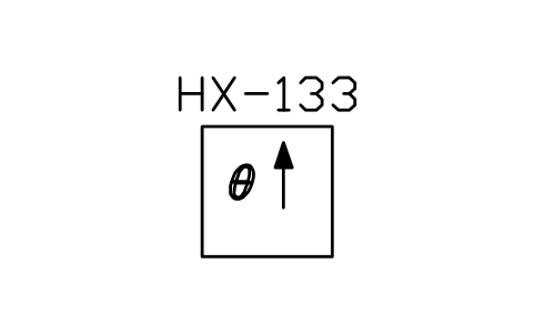 符号 Heat pump 的预览，块名 ISX_X2551_HEAT_PUMP