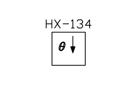 符号 Refrigerator or freezer 的预览，块名 ISX_X2552_REFRIGERATOR_OR_FREEZER