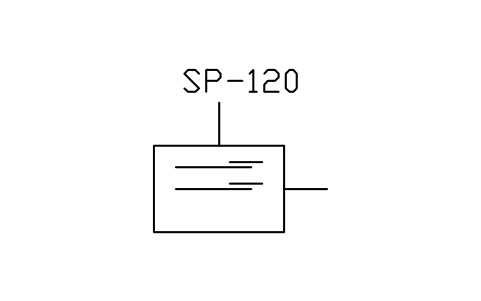 符号 Disc and plate separator 的预览，块名 ISX_X2615_DISC_PLATE_SEPARATOR