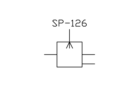 符号 Spray scrubber 的预览，块名 ISX_X2621_SPRAY_SCRUBBER