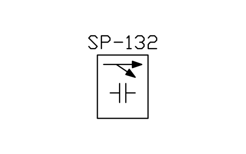符号 Electrostatic separator 的预览，块名 ISX_X2627_ELECTROSTATIC_SEPARATOR