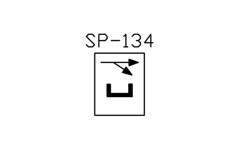 符号 Permanent-magnet separator 的预览，块名 ISX_X2629_PERMANENT_MAGNET_SEPARATOR