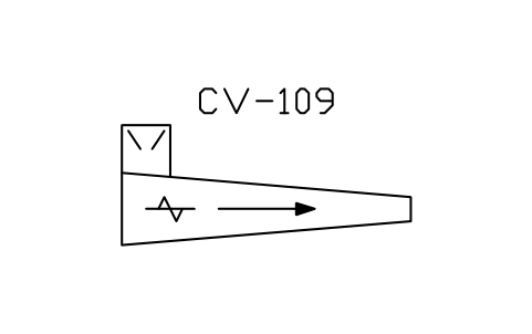 符号 Compressing screw conveyor 的预览，块名 ISX_X3811_COMPRESSING_SCREW_CONVEYOR