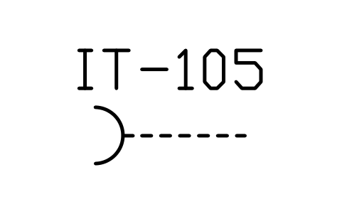 符号 Manual operation, final element 的预览，块名 ISX_1021_MANUAL_OPERATION_FINAL_ELEMENT